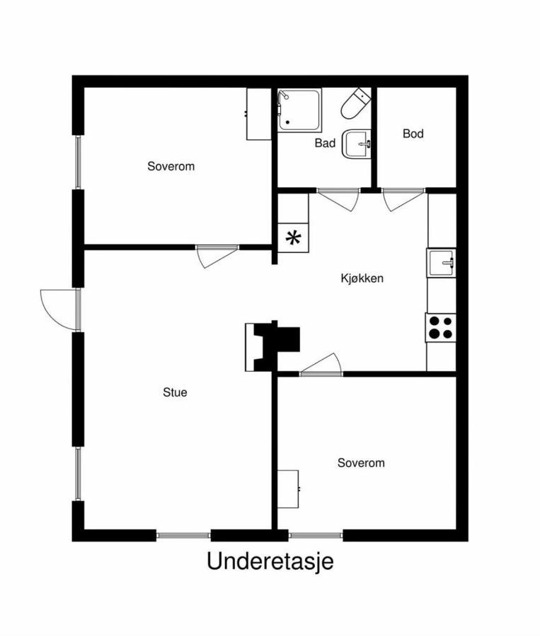 Two Bedroom Apartment Near The City Centre. Tromsø Buitenkant foto